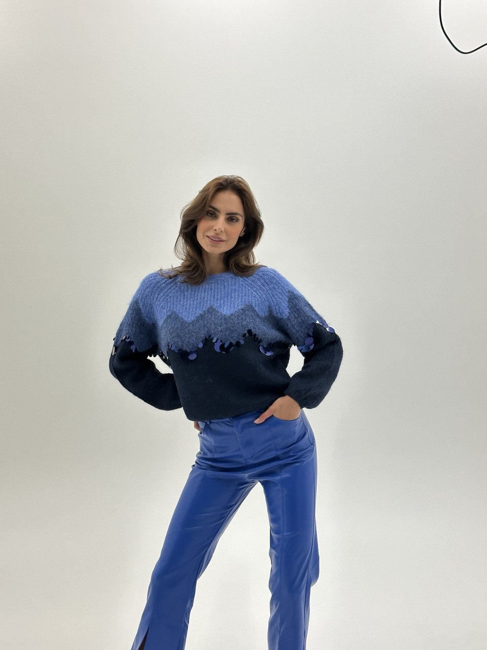 Luna Pullover mit Pailletten