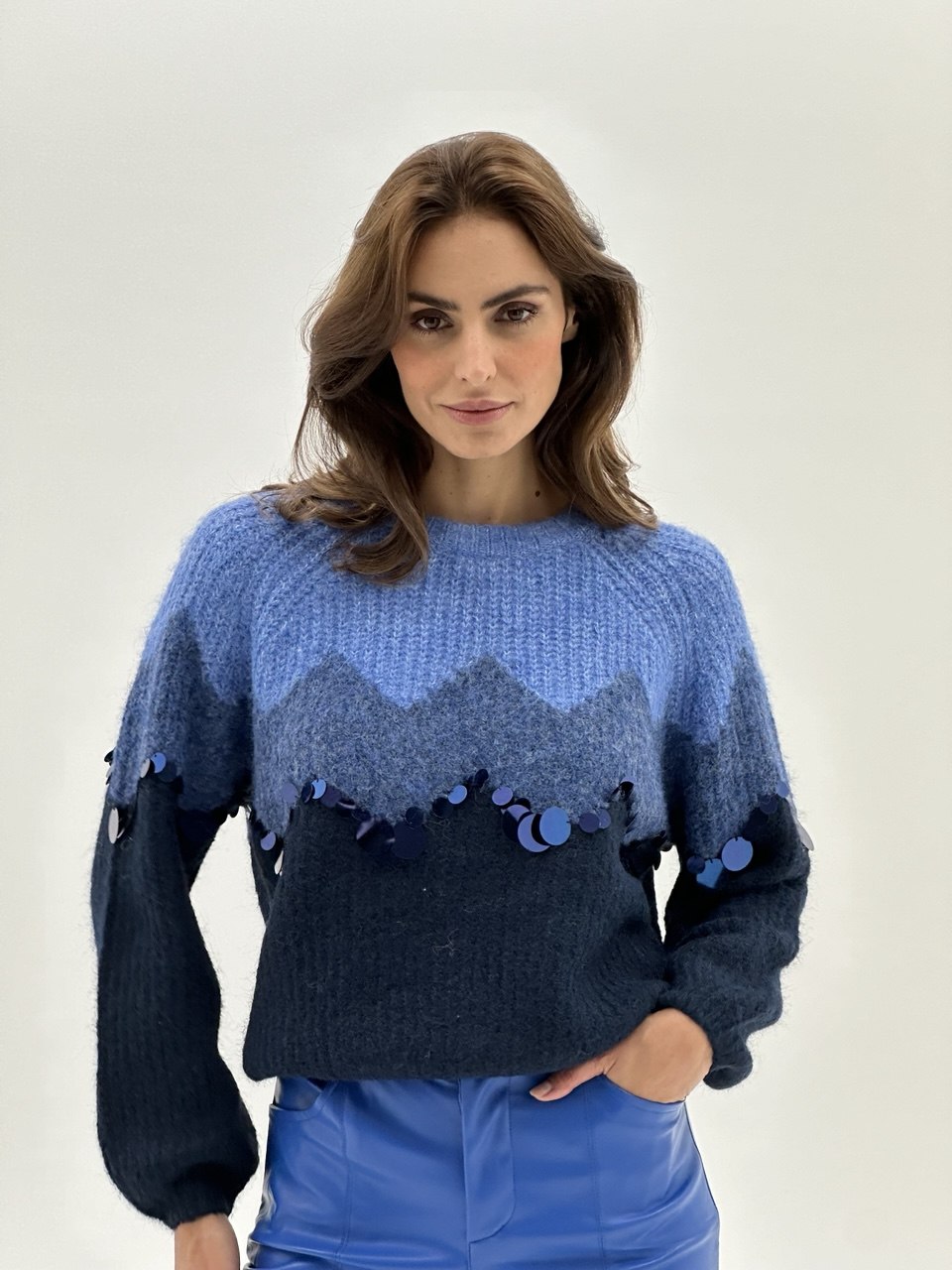 Luna Pullover mit Pailletten
