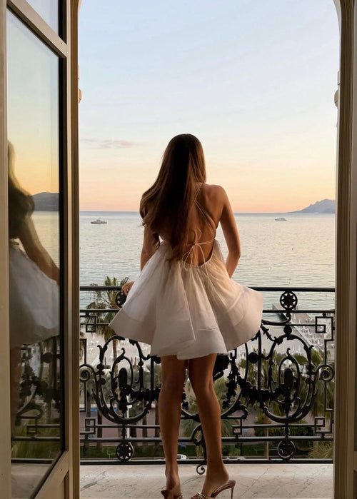 Capri White Dress