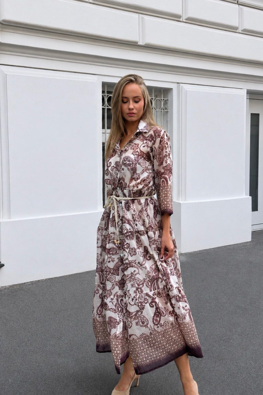 Paisley Maxi Kleid