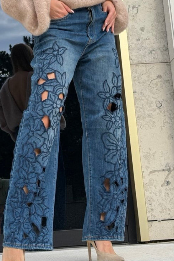 ARTE – Italienische Statement-Jeans mit Stretch